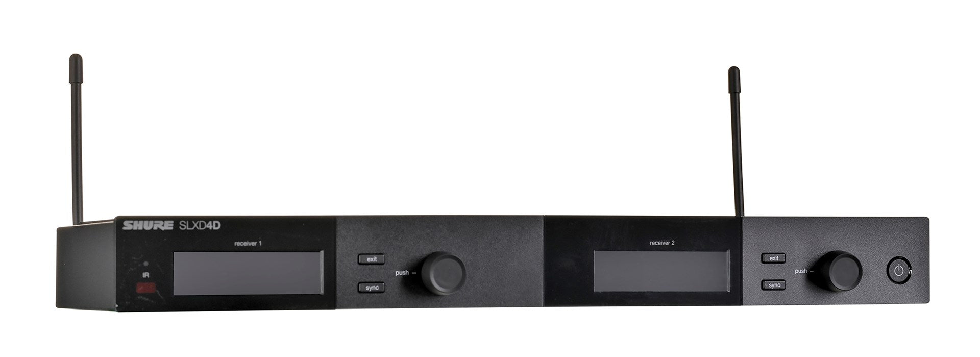 Shure SLXD24DE/B58-G59 - dual digital wireless system with two transmitters/handheld microphones (470 - 514 MHz)