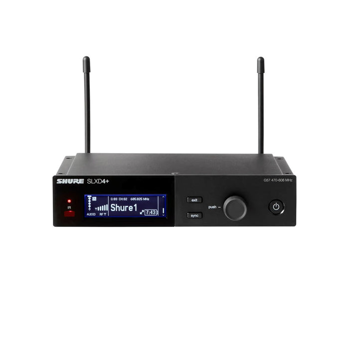 Shure SLXD24+E/58-G65 - digital wireless system with a handheld transmitter/microphone (470–606 MHz)
