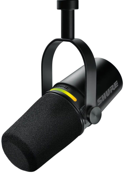 Shure MV7+-K - Lecture/vocal microphone with XLR/USB-C connector, black