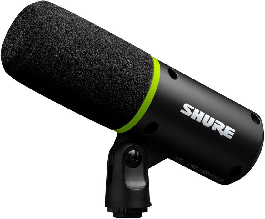 Shure MV6 - USB-C cardioid dynamic microphone for gamers and streamers