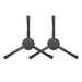 Side brush for Dreame L10s pro/D9 Plus (Black)/L20 Ultra/L30 ULtra/L10s pro Ultra/X30 Ultra/L30 Pro ULtra/L10s Pro