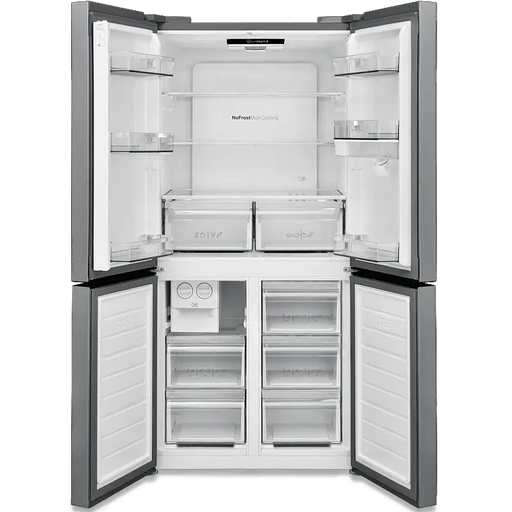 Side-by-Side refrigerator Finlux FXCA FD6200 PUREBDE 488 l E No Frost Stainless steel - Хладилници с