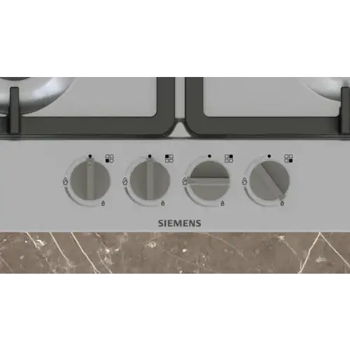 Siemens EG6B5PK90 hob Black Stainless steel Built-in 60 cm Gas 4 zone(s) - Built-in hot platesAGD-PGZ<<<Home Appliance