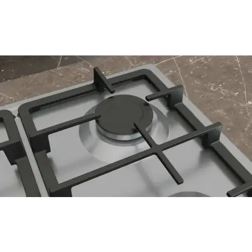 Siemens EG6B5PK90 hob Black Stainless steel Built-in 60 cm Gas 4 zone(s) - Built-in hot platesAGD-PGZ<<<Home Appliance