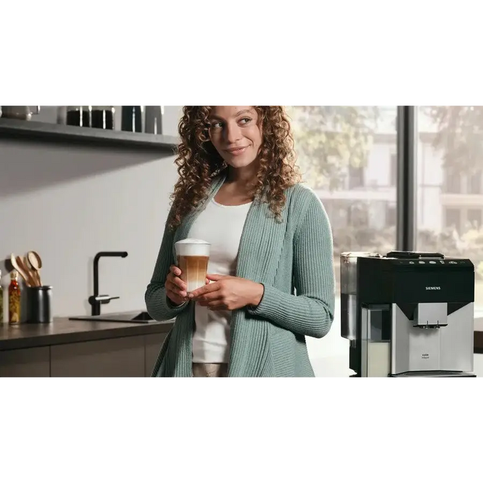 Siemens EQ.500 TQ513R01 coffee maker Fully-auto Espresso machine 1.9 L - Coffee machinesAGD-EXP<<<Home Appliance