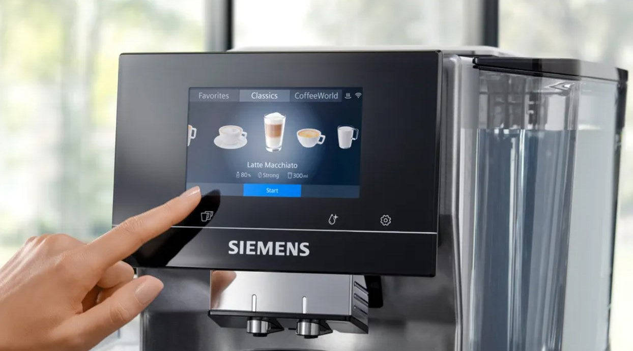 Siemens TQ715R03 EQ700 espresso machine (silver; 1500 W)