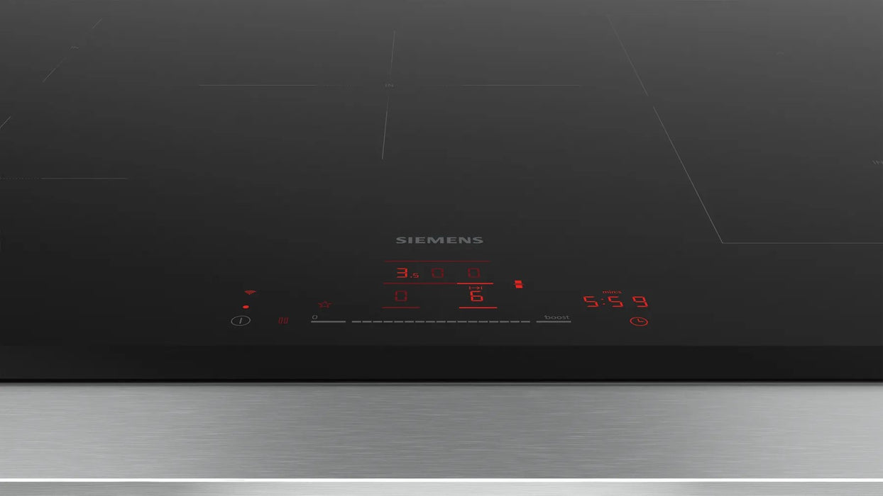 Siemens iQ500 ED851HWB1E hob Black Built-in 80 cm Zone induction hob 5 zone(s)