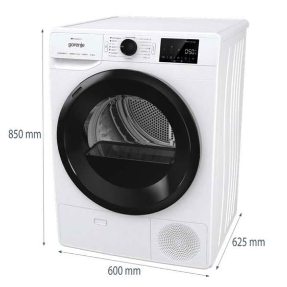 Dryer GORENJE DPNE12/GNLWIFI, 10 kg, E, Heat pump, WiFi