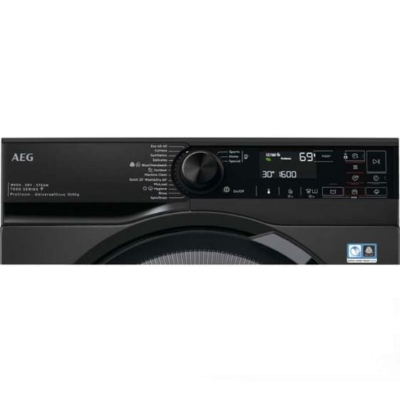 Washing machine with dryer AEG LWR73166OE, 10/6 kg, WiFi, 1600 rpm.