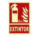 Sign Normaluz Extintor PVC - Декорация и Осветление<<<Дом Градина<<<BigBuy&&&Картини и плакати<<<Декорация и