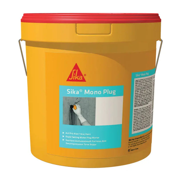 SIKA MONOPLUG QUICK HARDENING CEMENT - Цимент и преобразуватели<<<Сухи строителни смеси<<<Строителни