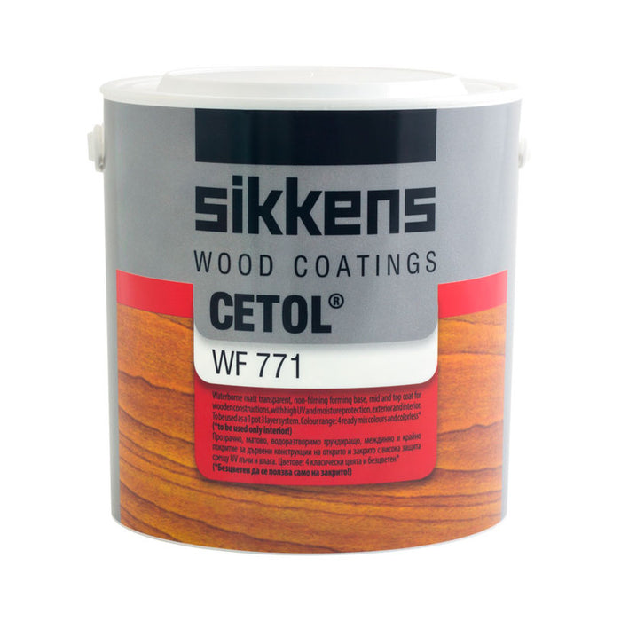 WATER-SOLUBLE VARNISH MAT FOR WOOD 2.5 L DARK OAK SIKKENS CETOL
