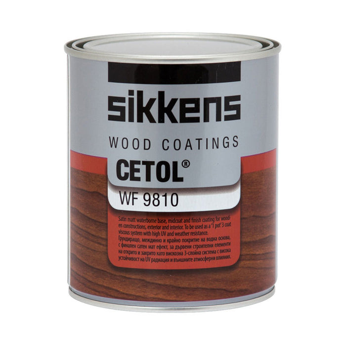 WATER-SOLUBLE VARNISH FOR WOOD SIKKENS CETOL WF 9810/761