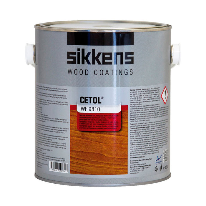 CETOL WF9810 SIKKENS WATER SOLUBLE WOOD VARNISH