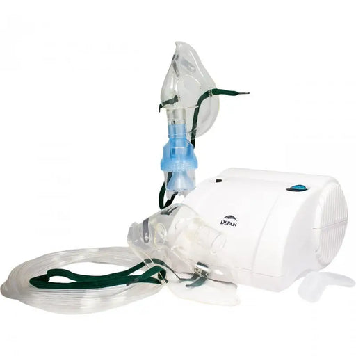 Silent piston inhaler with two masks - InhalersUIS-INH<<<Medical appliances and equipmentUIS<<<ActionPL
