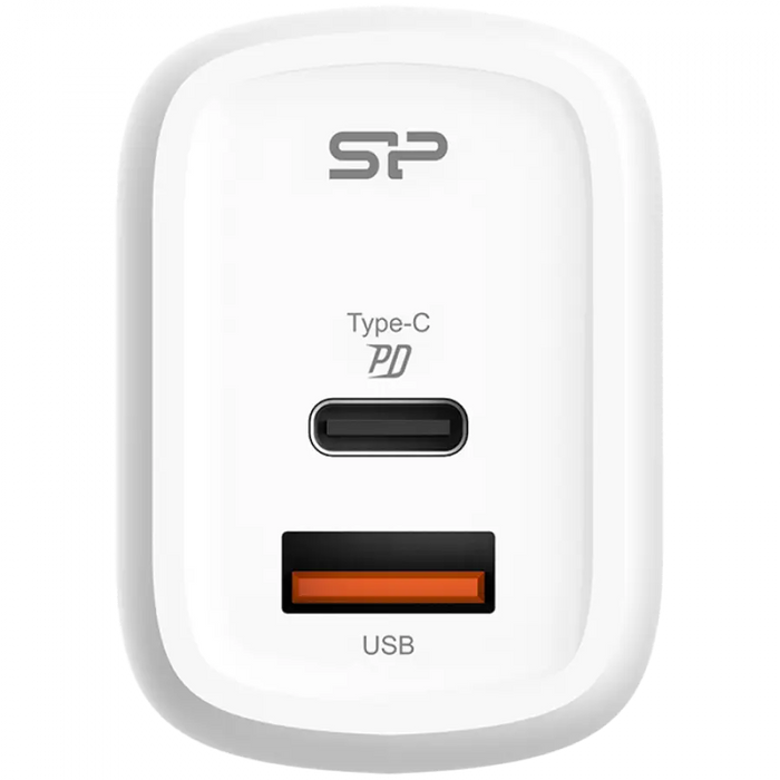 SILICON POWER Boost Charger QM25 30W USB Type-A USB Type-C White - Зарядни устройства и Powerbank<<<Аксесоари за