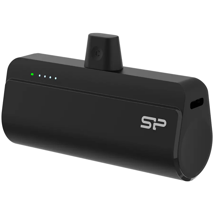 SILICON POWER QD50 Power Bank 5000mAh Global Black - Зарядни устройства и Powerbank<<<Аксесоари за смартфони<<<Телеком