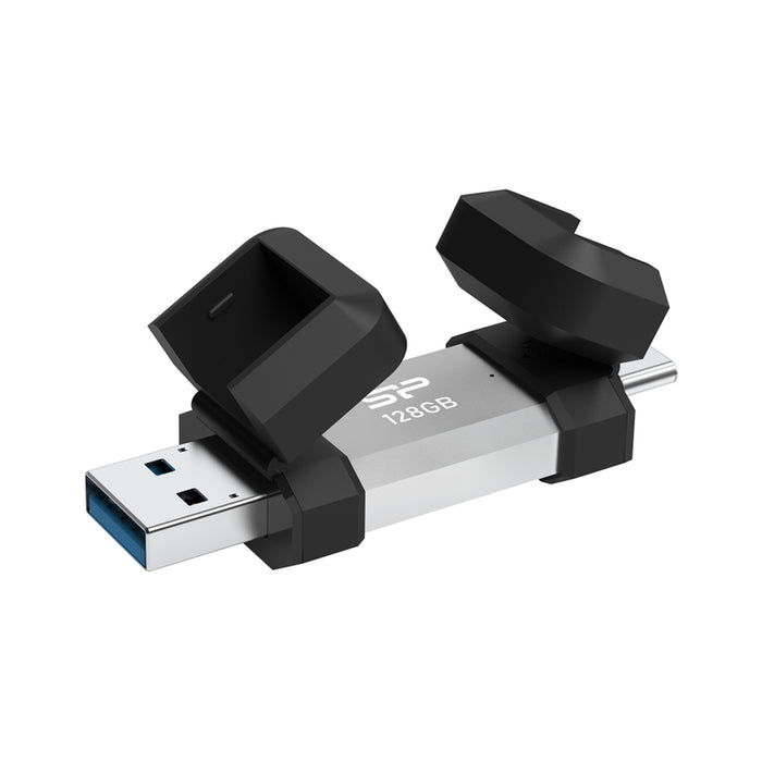 USB memory Silicon Power Mobile C51 128GB USB-A and USB Type-C (USB 3.2 Gen 1)