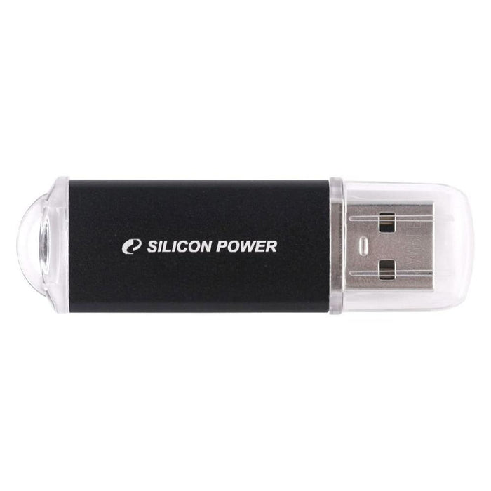 USB memory stick SILICON POWER Ultima II, 16GB, USB 2.0 Black