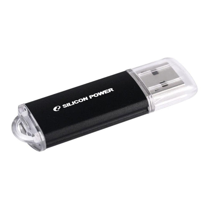USB memory stick SILICON POWER Ultima II, 16GB, USB 2.0 Black