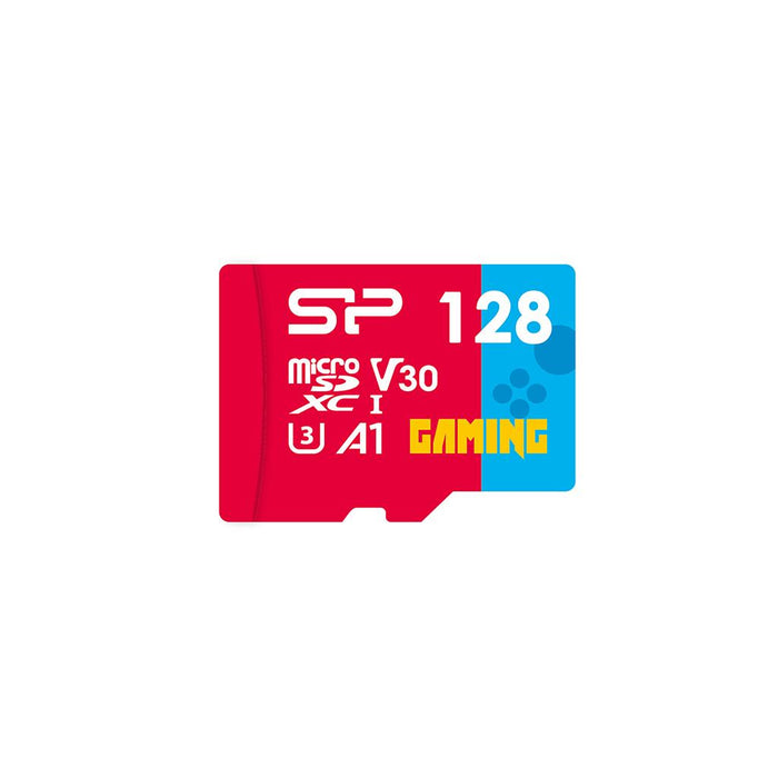 Memory card Silicon Power Superior Gaming 128GB, microSDHC/SDXC, Class 10, A1, V30, UHS-I U3, SD Adapter