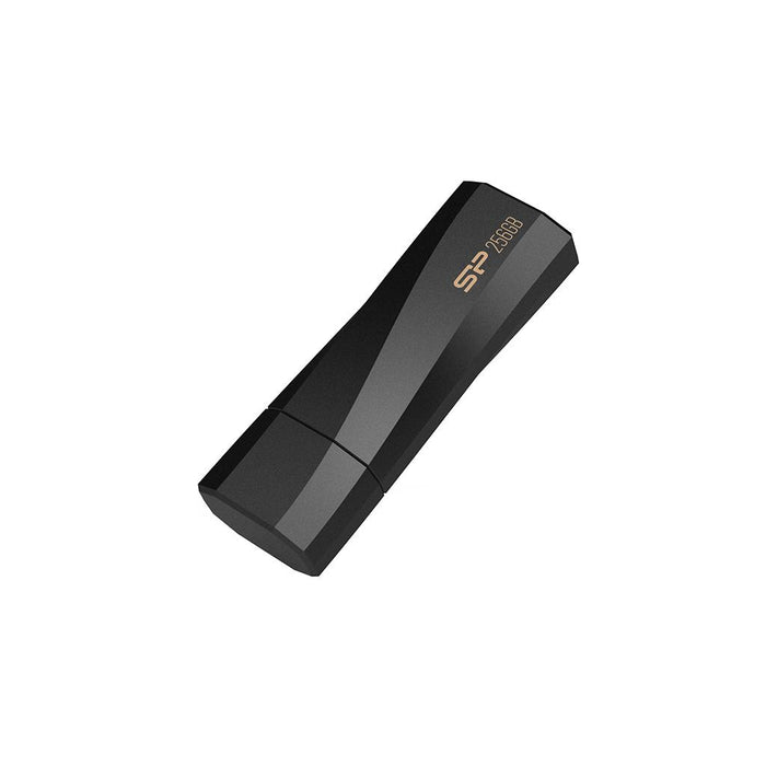 USB memory stick SILICON POWER Blaze B07, 256GB, USB 3.2, Black