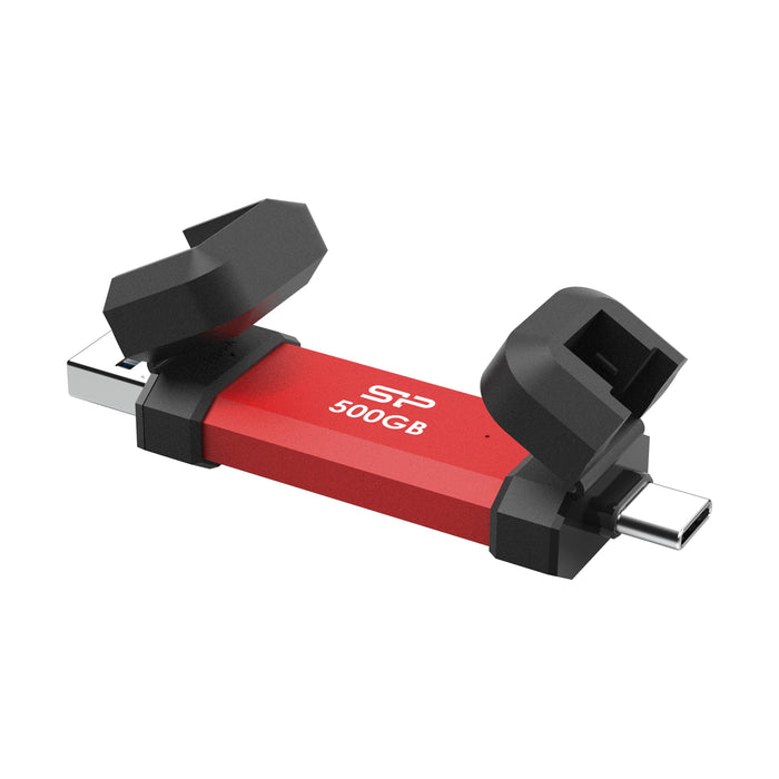 External SSD Silicon Power DS72 Red - 500GB
