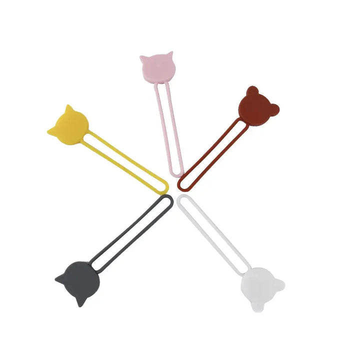 Silicone cable reel - black - Other cell phone equipment<<<HurtelXML