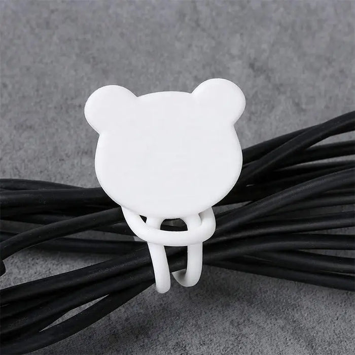 Silicone cable reel - white - Other cell phone equipment<<<HurtelXML