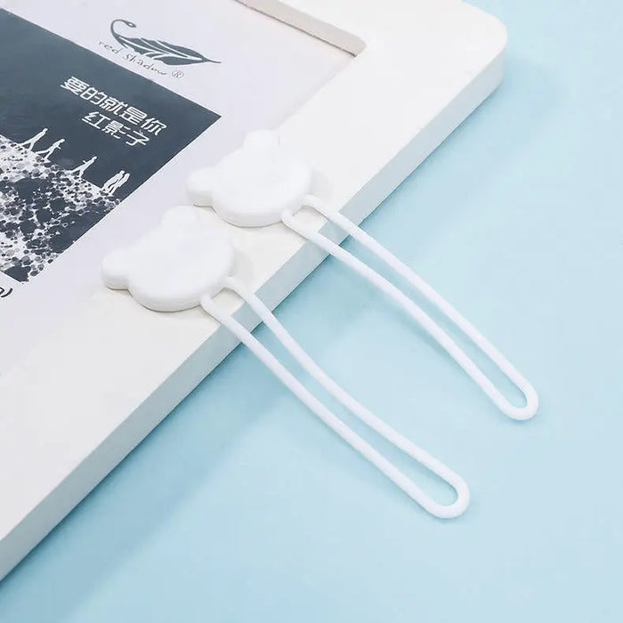 Silicone cable reel - white - Other cell phone equipment<<<HurtelXML