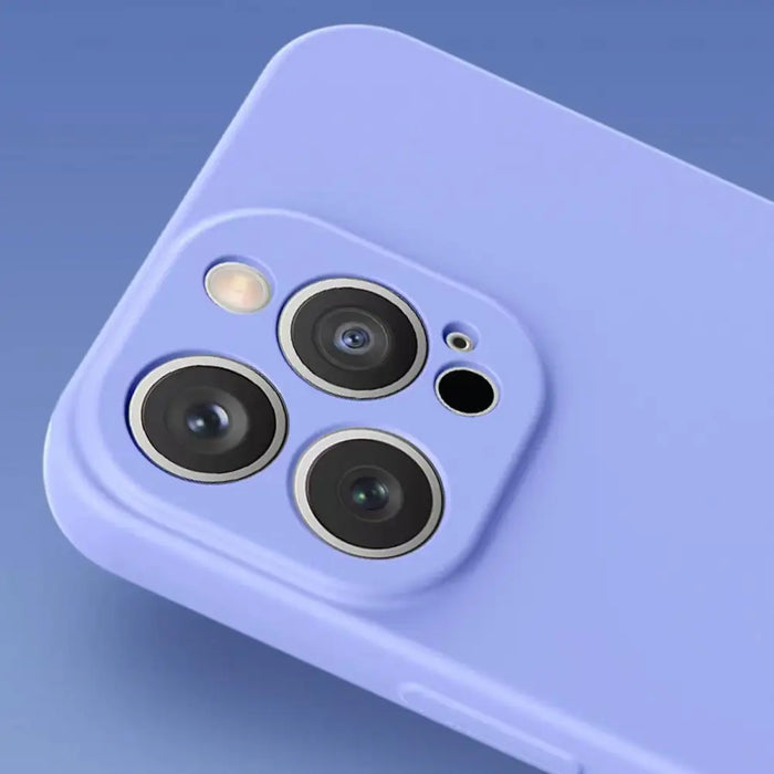 Silicone case for iPhone 13 Pro Max silicone cover purple - Cell phone cases and covers<<<HurtelXML