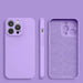 Silicone case for iPhone 13 Pro Max silicone cover purple - Cell phone cases and covers<<<HurtelXML