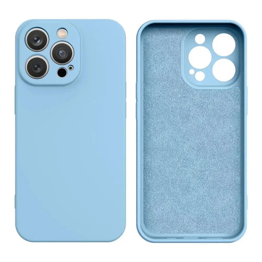 Silicone Case for iPhone 16e - Blue - Cell phone cases and covers<<<HurtelXML