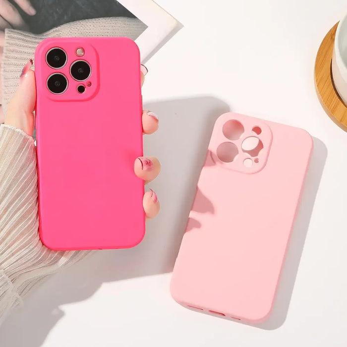 Silicone case for Samsung Galaxy A14 5G / Galaxy A14 silicone case purple - Cell phone cases and covers<<<HurtelXML