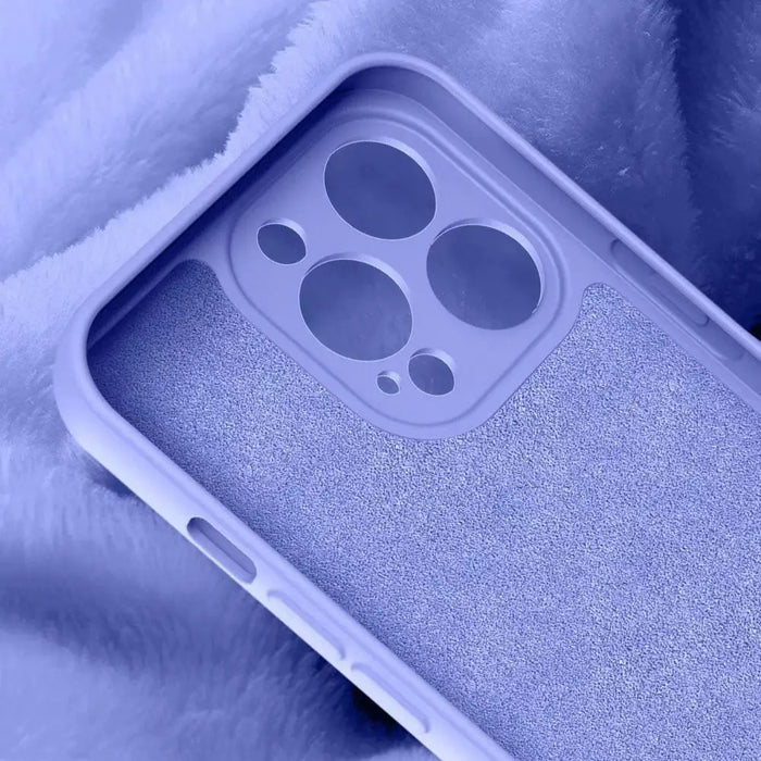 Silicone case for Samsung Galaxy A14 5G / Galaxy A14 silicone case purple - Cell phone cases and covers<<<HurtelXML