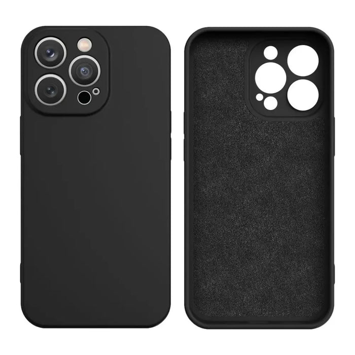 Silicone Case for Samsung Galaxy A26 5G - Black - Cell phone cases and covers<<<HurtelXML