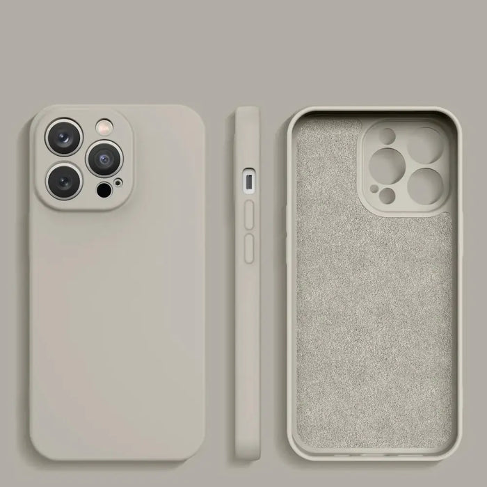 Silicone case for Samsung Galaxy A54 5G silicone cover beige - Cell phone cases and covers<<<HurtelXML