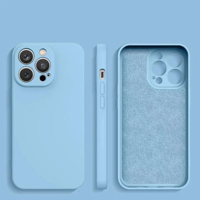 Silicone case for Samsung Galaxy A54 5G silicone cover light blue - Cell phone cases and covers<<<HurtelXML