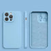 Silicone case for Samsung Galaxy A54 5G silicone cover light blue - Cell phone cases and covers<<<HurtelXML