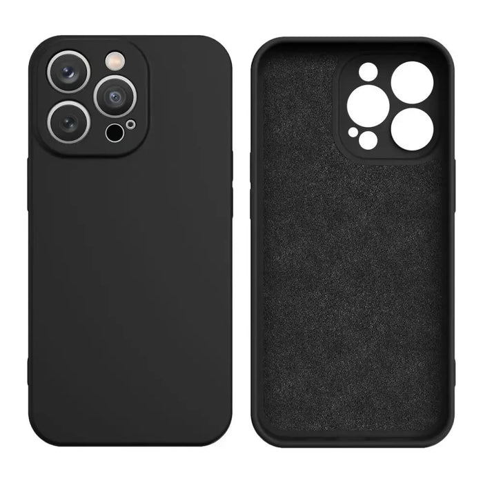 Silicone Case for Samsung Galaxy S24 - black - Cell phone cases and covers<<<HurtelXML