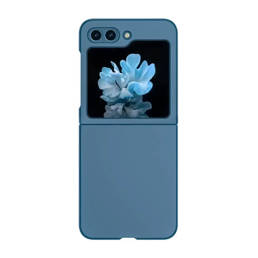 Silicone Case for Samsung Galaxy Z Flip 6 - blue - Cell phone cases and covers<<<HurtelXML