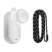 Silicone case with a leash Sunnylife for Insta360 GO 3S (white) - For sports cameras<<<Accessories<<<Photo