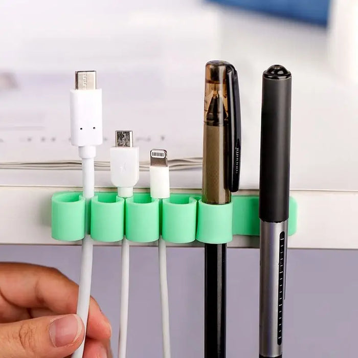 Silicone office organizer - purple - Other cell phone equipment<<<HurtelXML