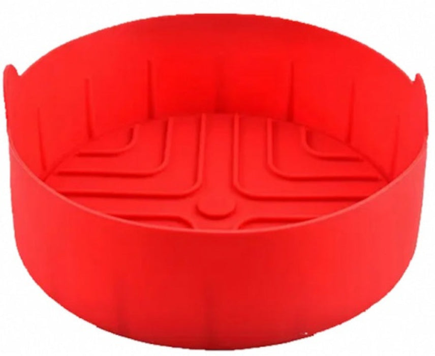 Silicone pot Rosberg R51980RS 18.8 x 5.5cm Red - Домакински прибори<<<За Кухнята<<<Малки електроуреди<<<TechMart