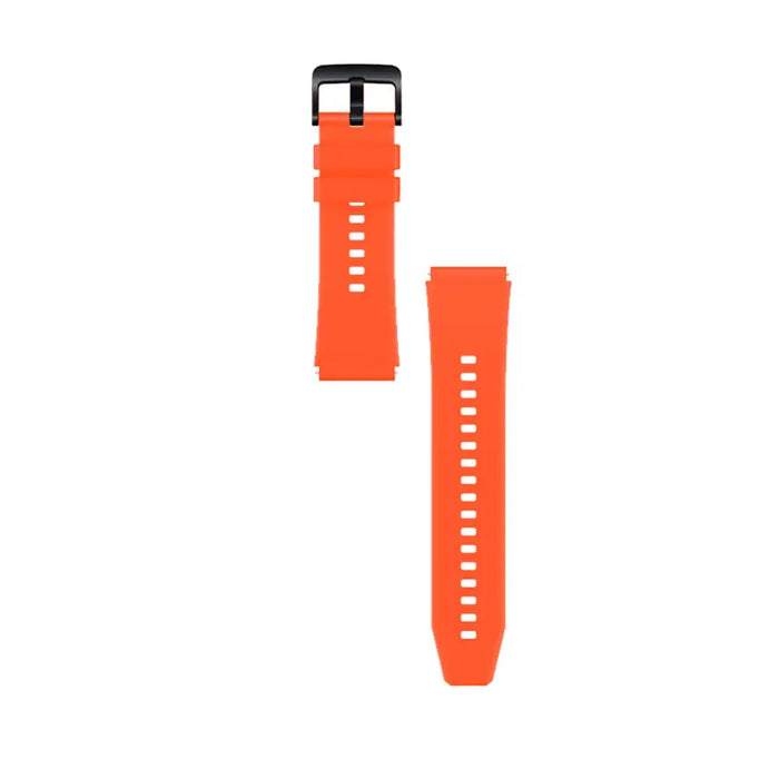 Silicone Strap for Huawei Watch GT 2 / 3 / 4 / 2 Pro / 3 Pro / 4 Pro / GT 2e - Orange - Other cell phone