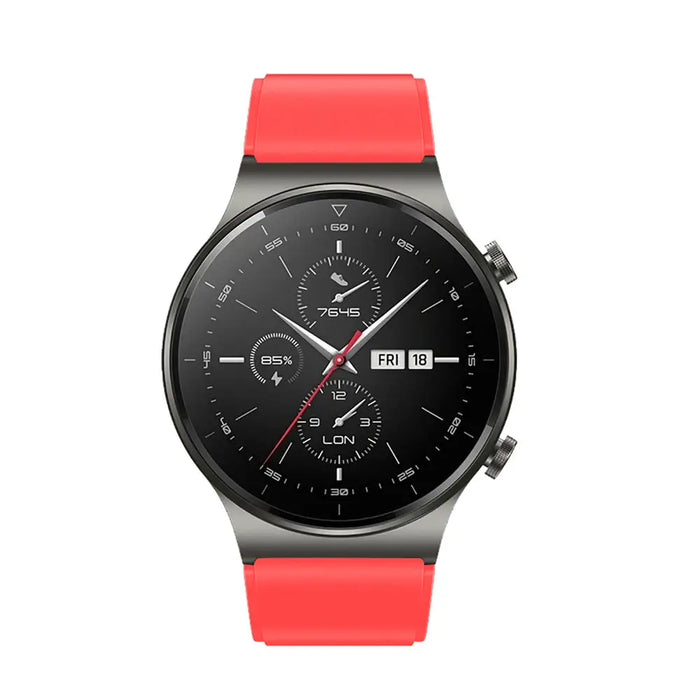 Silicone Strap for Huawei Watch GT 2 / 3 / 4 / 2 Pro / 3 Pro / 4 Pro / GT 2e - Red - Other cell phone