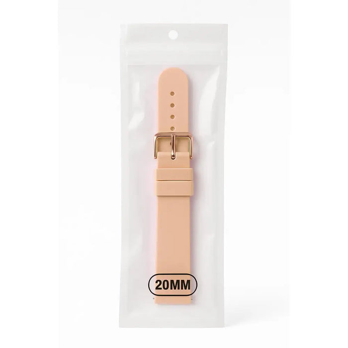 Silicone Strap for Huawei Watch GT2 / GT3 42mm - Beige - Other cell phone equipment<<<HurtelXML