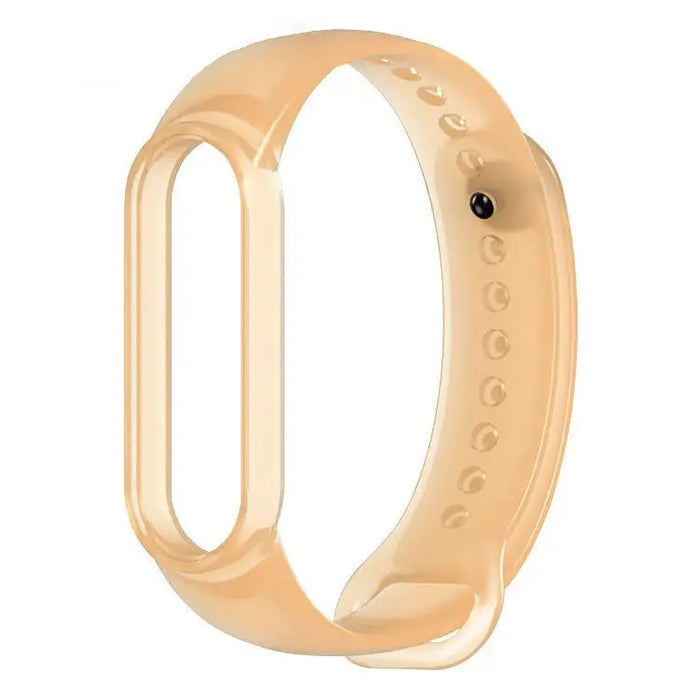 Silicone strap for Xiaomi Mi Band 5 / 6 wristband strap - gold - Cell phone cases and covers<<<HurtelXML