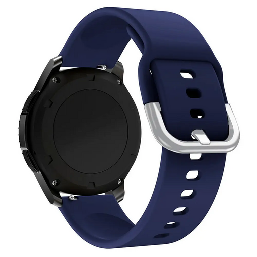 Silicone Strap TYS band for Samsung Galaxy Watch 45 / 46 / 47 mm - dark blue - Cell phone cases and covers<<<HurtelXML