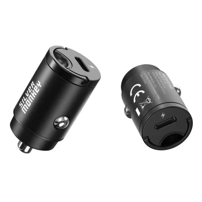 Silver Monkey PD-CPCT30-SM 30W 1x USB-C PD car charger - black - Cell phone USB charger<<<HurtelXML
